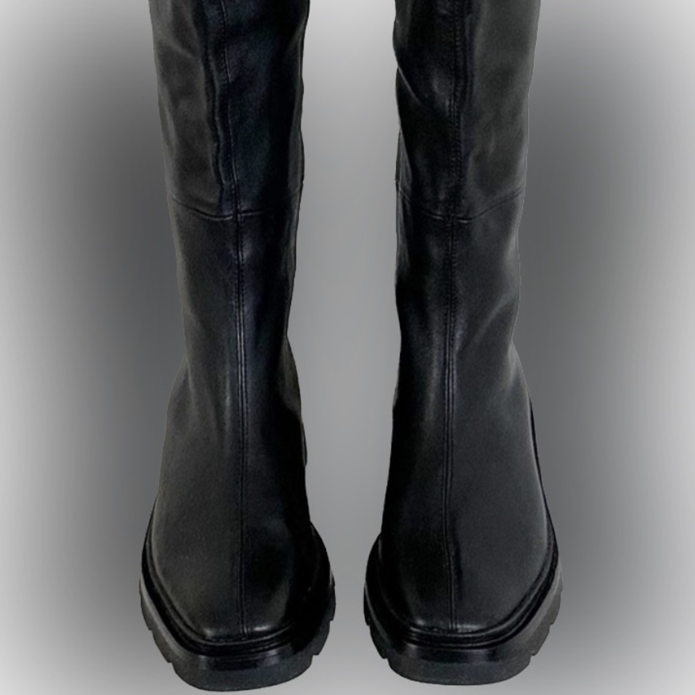 Vince Rune Lug Slouch Knee Boot Sz 8 New - no box